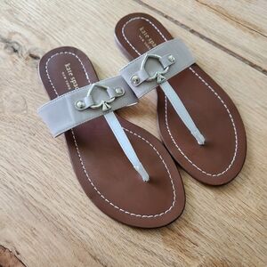NEW Kate Spade New York Camila Leather Thong Sandal Flip-flops Summer Shoe Sz 6‎